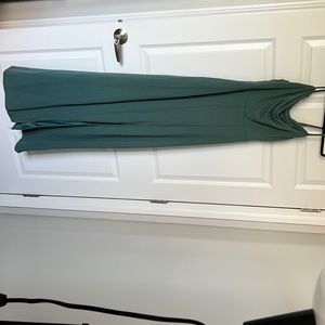 Birdy Grey Sea Glass Green long dress with side slit! New with tags never worn
